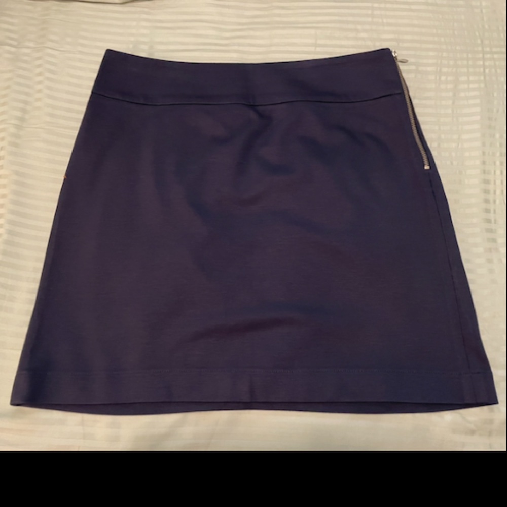 Banana Republic - Knit Mini Skirt - Navy - 6